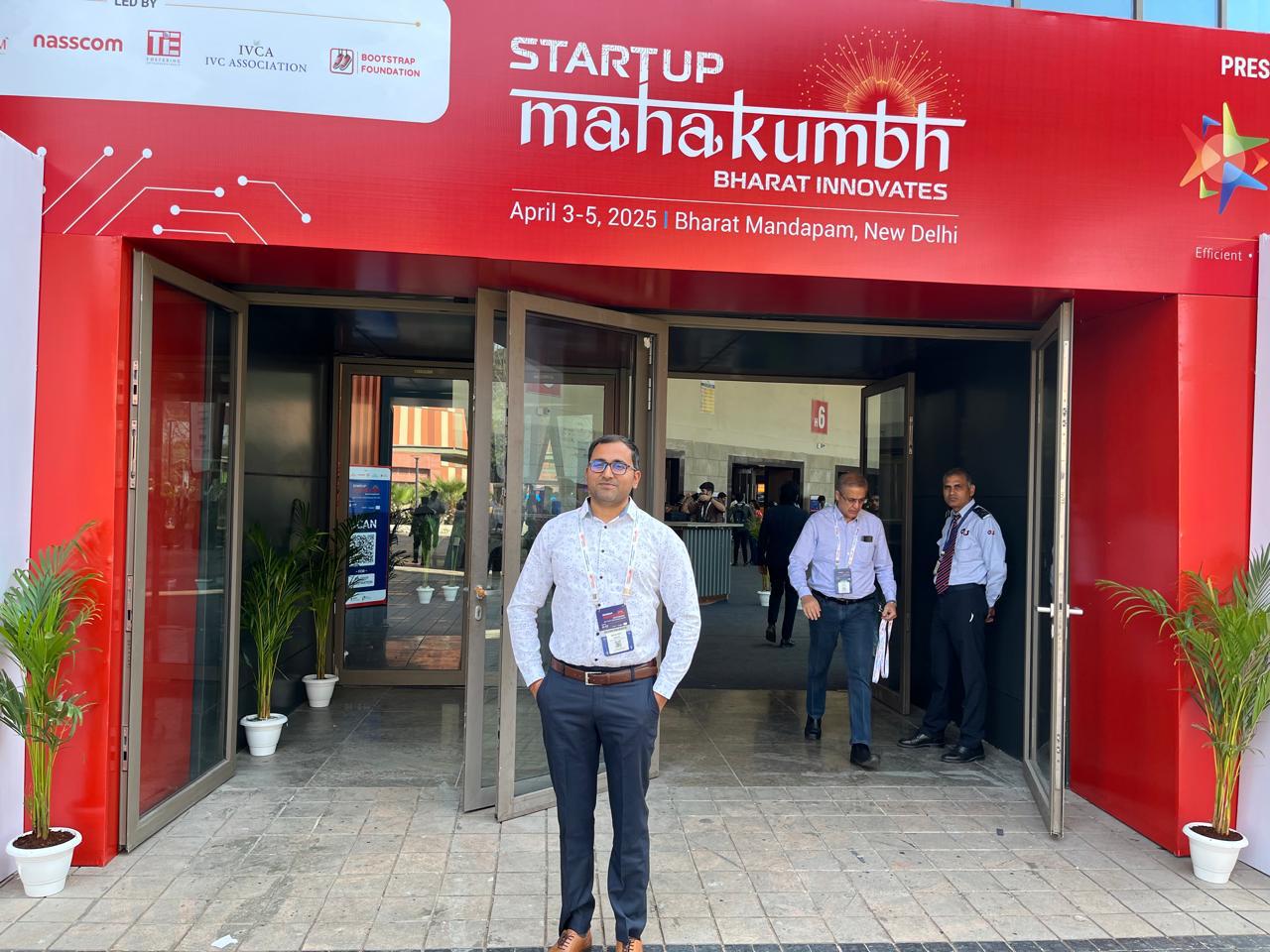 Speaker at Suma Showcases Innovation at Startup Mahakumbh 2025